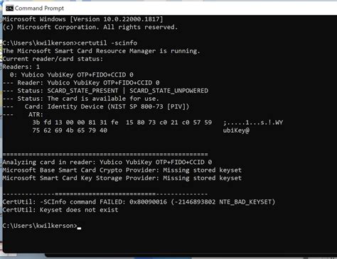 yubikey minidriver install